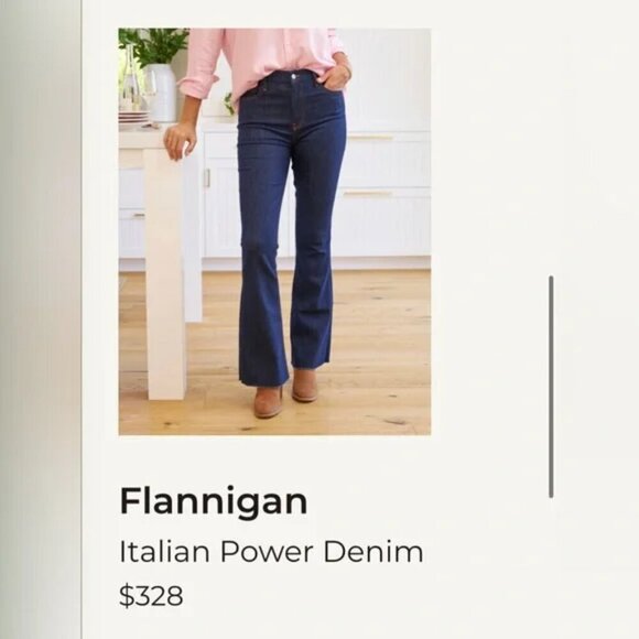 Frank & Eileen Flannigan Blue Flare Wide Leg Jeans sz 29 - Picture 2 of 11